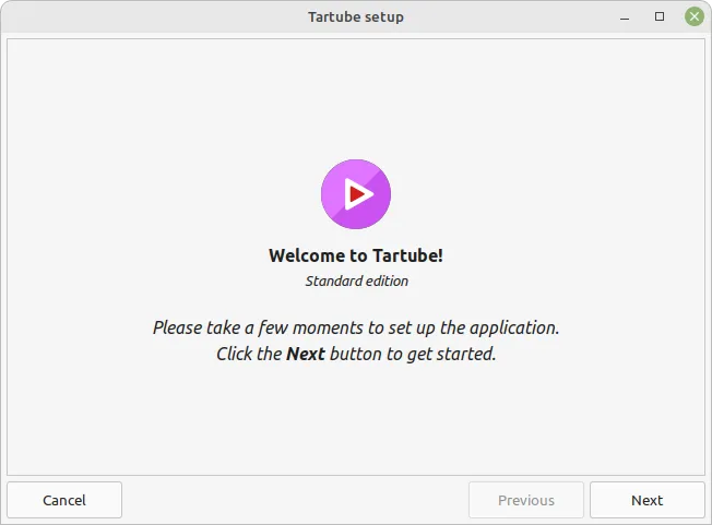 Tartube channel and video library interface